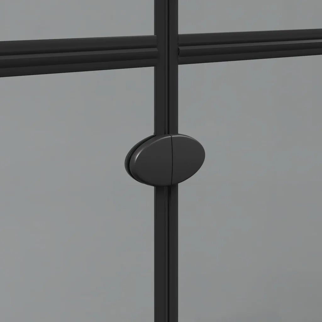 Parete doccia walk-in Nero 90 x 6.5 x 190 cm CFW1873735