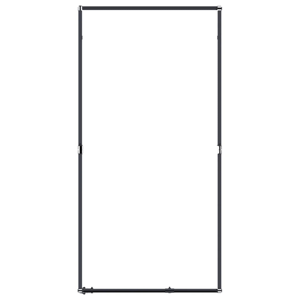 Cuccia/gabbia/recinto per cani da esterno acciaio 1,84 m² nero 02_0041776
