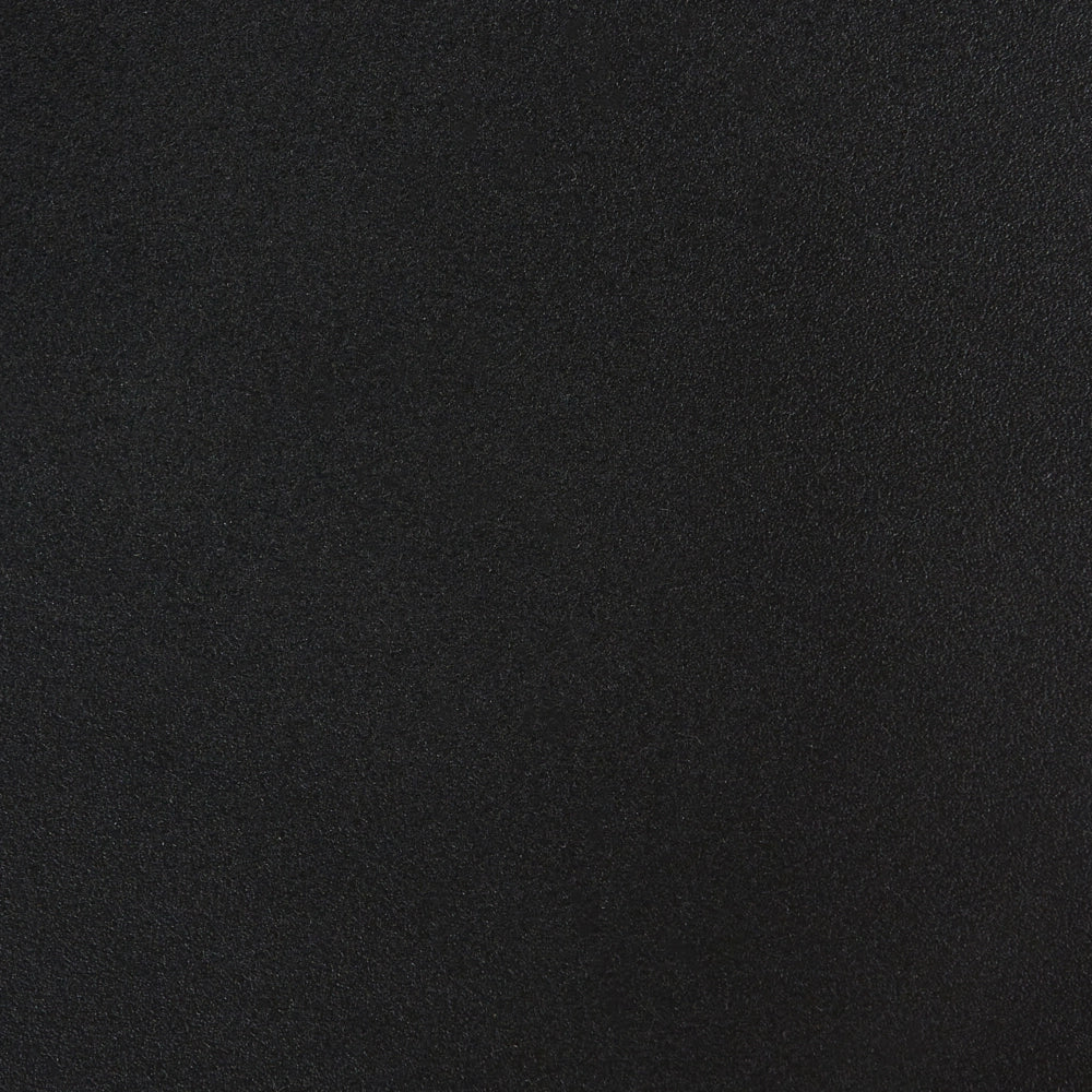 Set di 4 sedie da giardino leggere e resistenti alle intemperie colore nero stile moderno