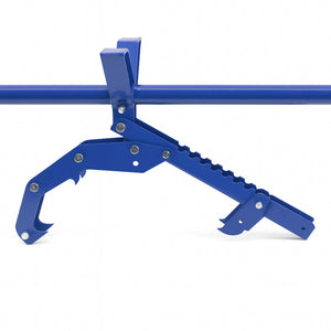 Leva giratronchi e alzatronchi 5in1, per sollevamento tronchi Ø50cm, in acciaio