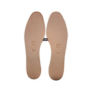 Soletta In Cuoio Naturale Ecologica - Misure da 36 a 47 EcoPrice® Numero Scarpa: 46