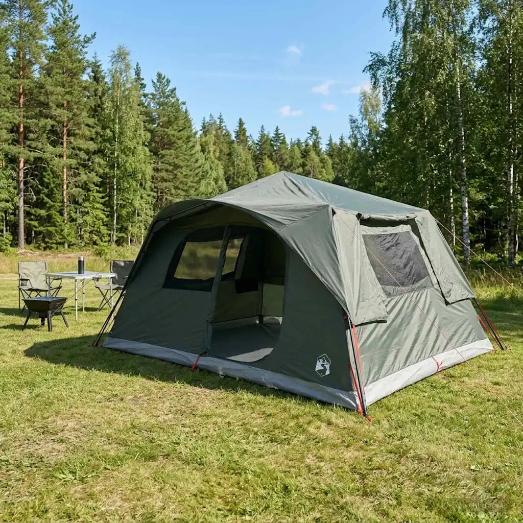 Tenda Istantanea con tetto Verde militare 365 x 280 x 200 cm 42028706