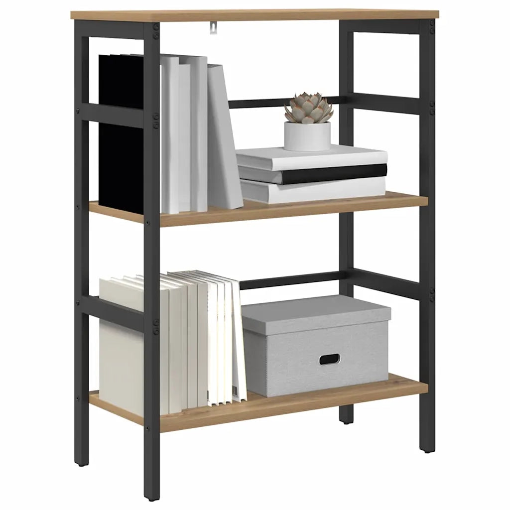 Libreria Rovere artigianale 60 x 29,5 x 81 cm Legno multistrato 883921