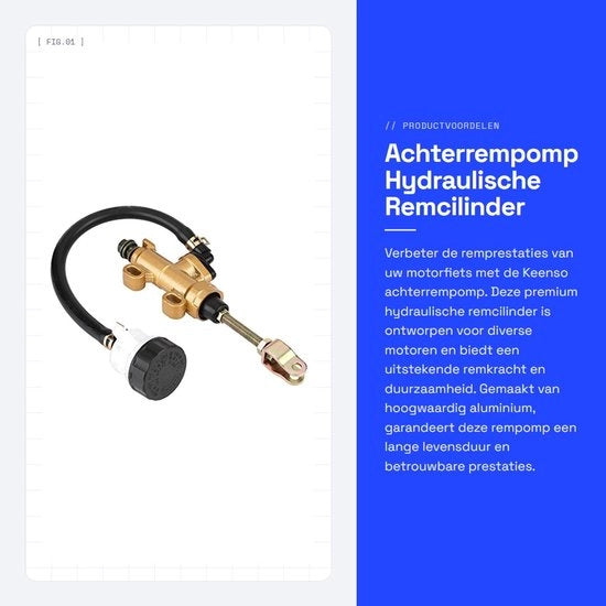 Rempomp Premium per Achterrem - Pomp Idraulica Universale - Costruzione in Alluminio di Alta Qualità - Installazione Facile - Alta Durata - Pomp Idraulica per Achterrem 

Modello: Remcilinder Premium Achterrem 
Codice: 
Specifica: