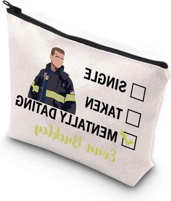 Borsa di trucco ispirata alla serie TV con Evan B - Merchandise TV - Borsa di trucco con Evan B.