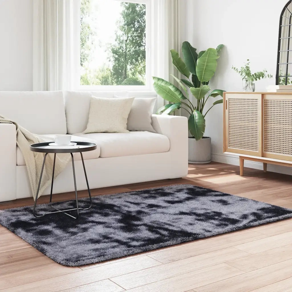 vidaXL Tappeto Shaggy a Pelo Lungo NAVARRA Grigio Scuro 120x170 cm