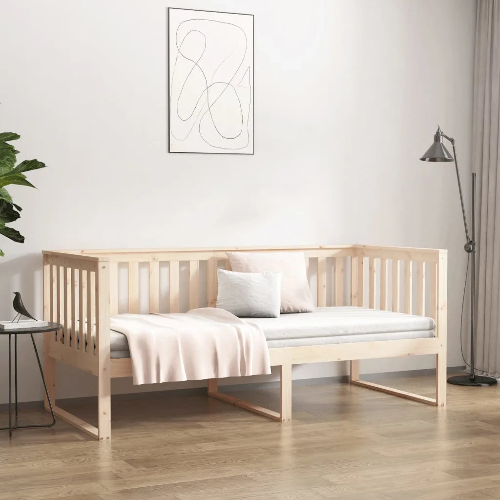 Dormeuse senza Materasso 90x200 cm in Legno Massello di Pino 820871