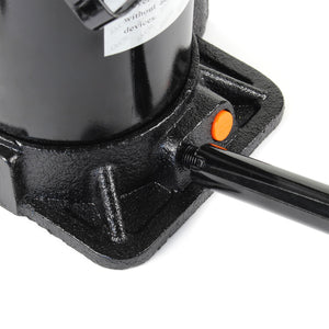 Cric a bottiglia da 10 t abbassamento lento 205-390 mm Martinetto idraulico