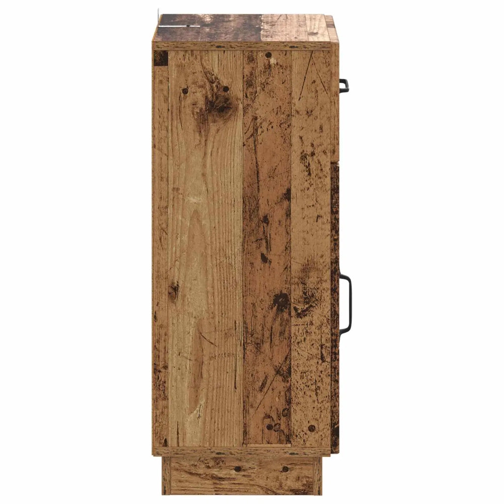 Mobiletto da Bagno HOORN Legno antico 30 x 31 x 77 cm 897273