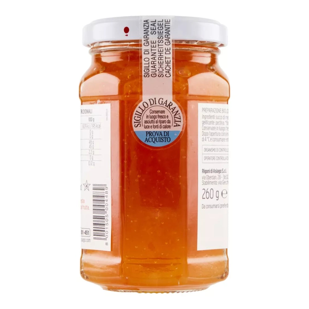 Rigoni di asiago fiordifrutta bio arance amare marmellata in vasetto da 260 grammi