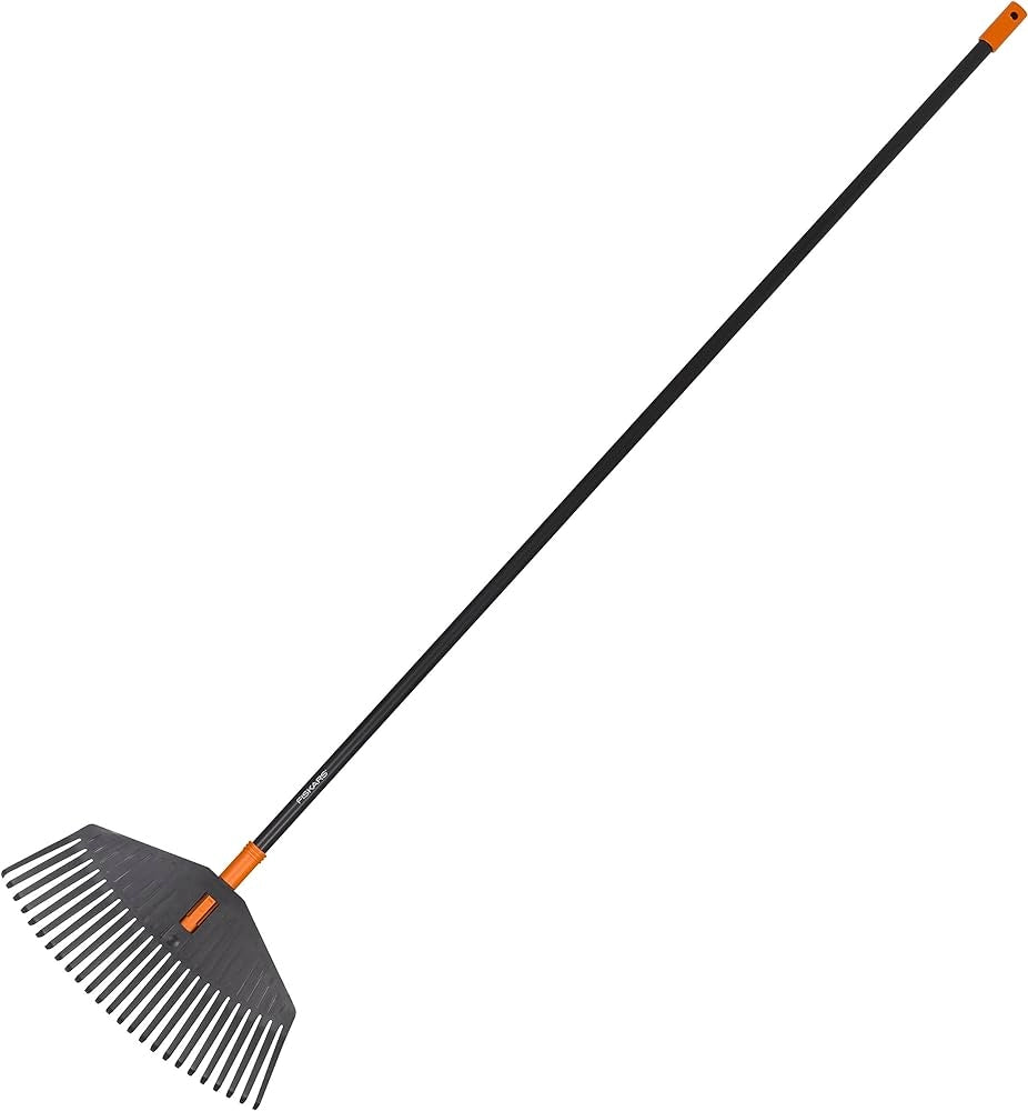 SCOPA PER FOGLIE 'SOLID' FISKARS Tg. L - 175x52 cm - FISKARS