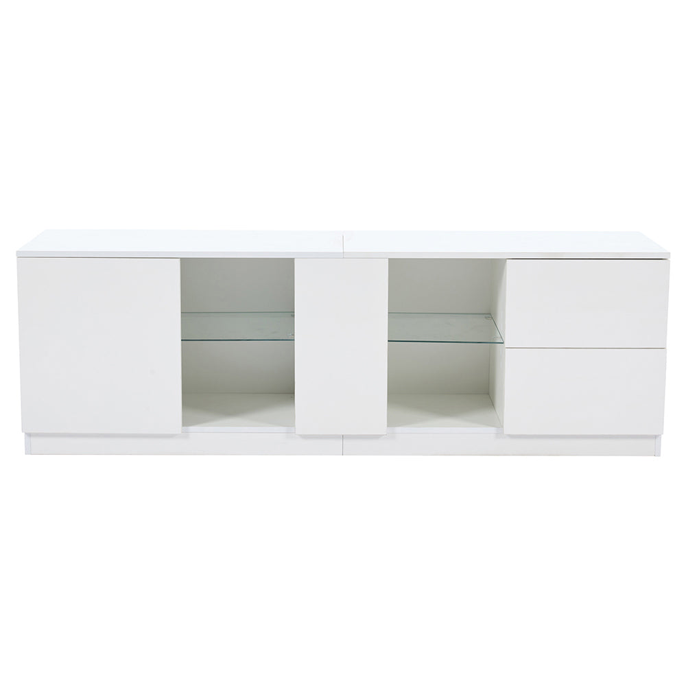 Mobile TV LED - Xylo - 160x40x52cm lucido per 65"