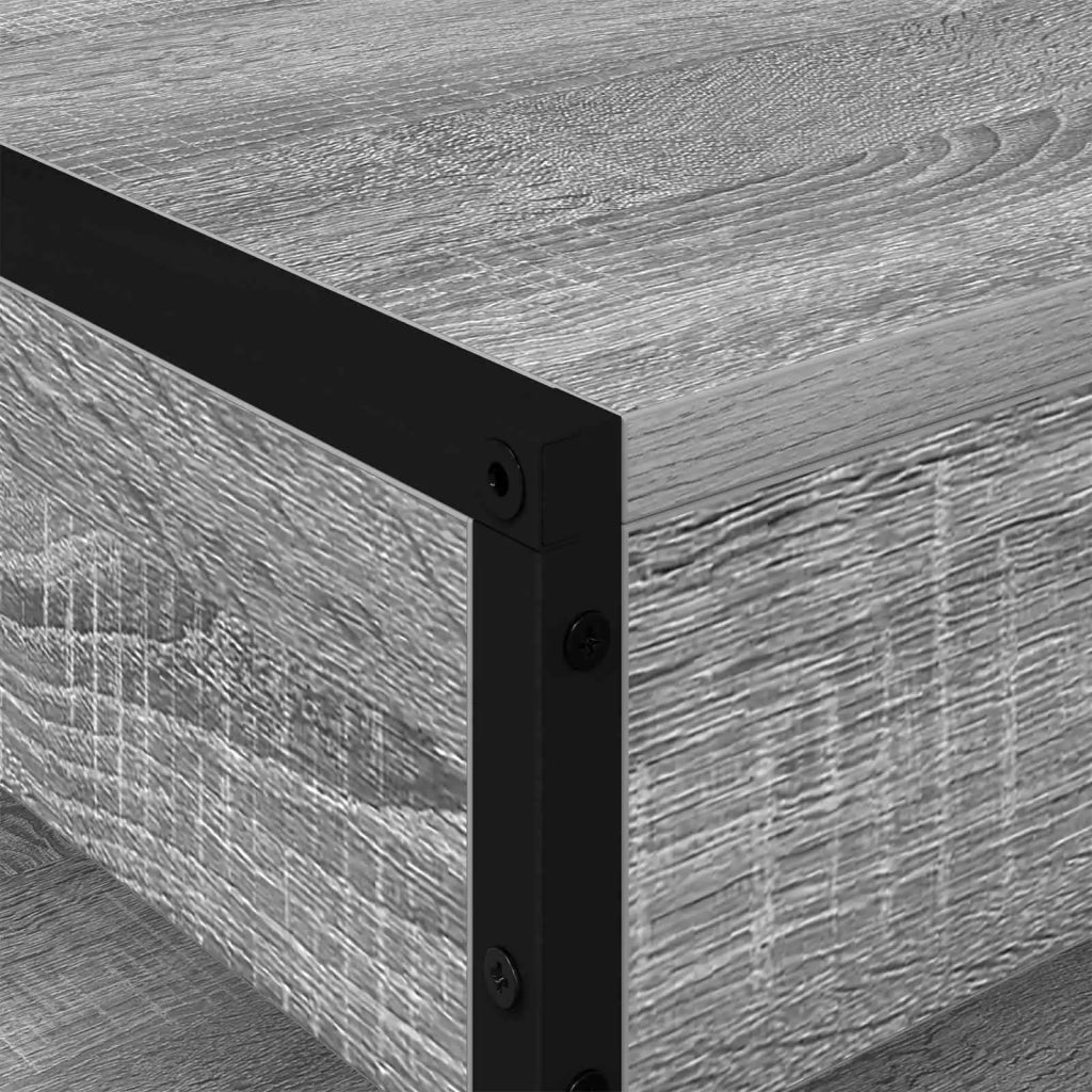 Tavolino da salotto Grigio Sonoma 80 x 50 x 40 cm 886441