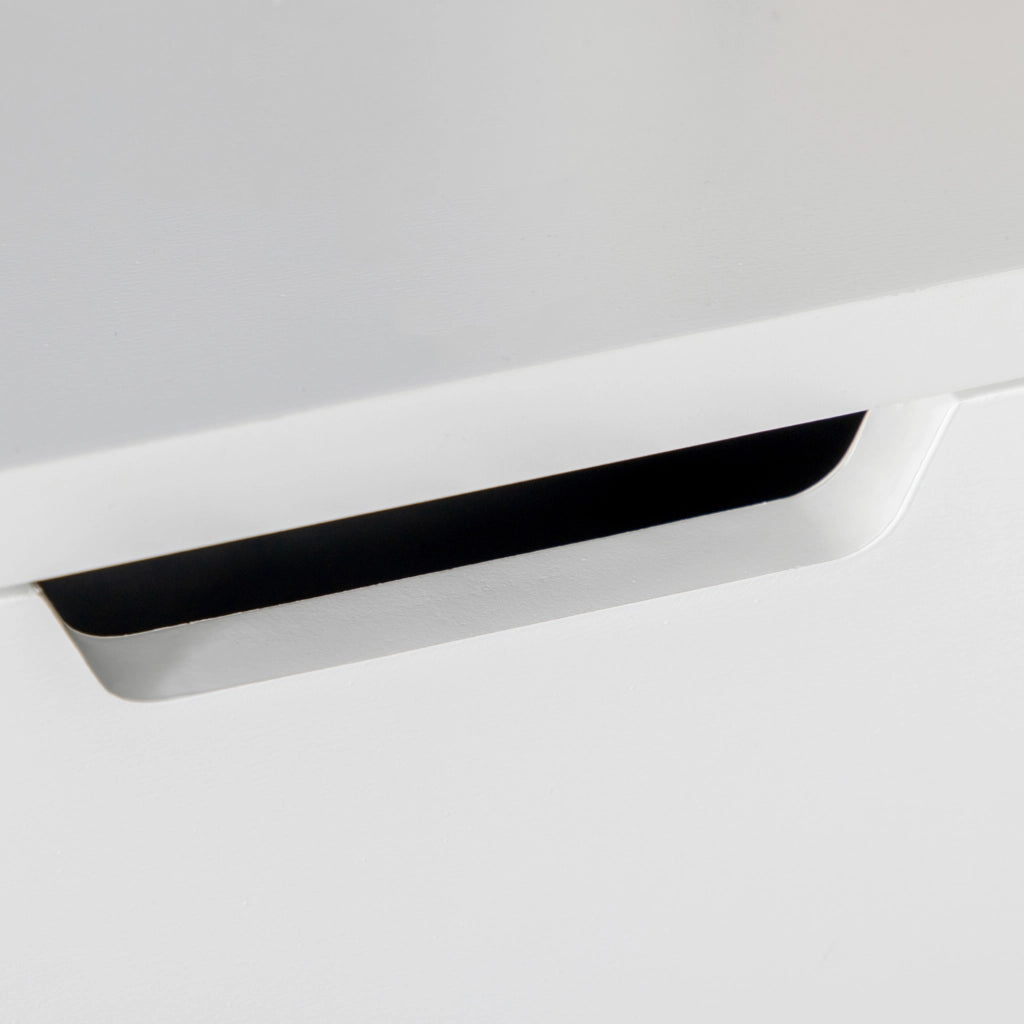 Libreria in Legno con 1 Cassetto e 9 Scomparti ¨C zephmum ¨C 60x26x158 Bianco