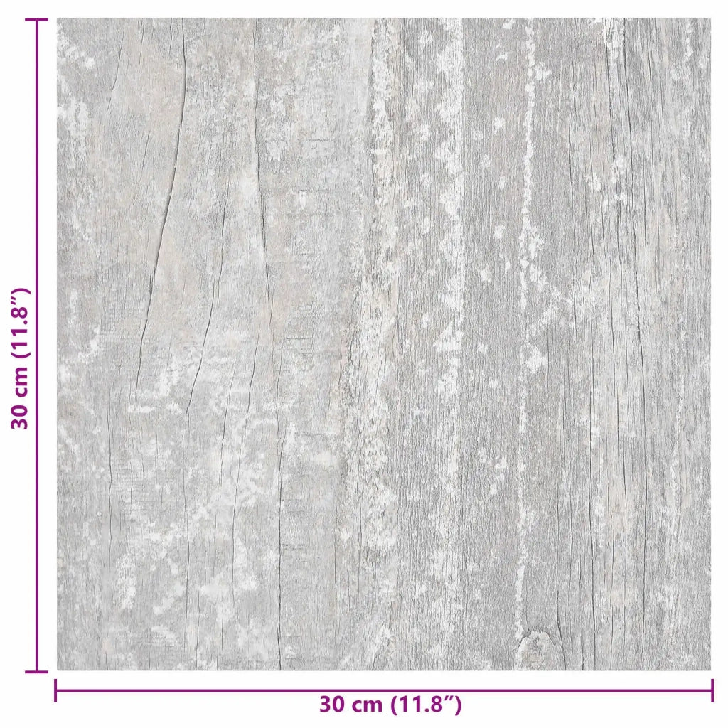 Plance per Pavimentazione Autoadesiva 30,5 x 30,5 cm 20 pcs PVC