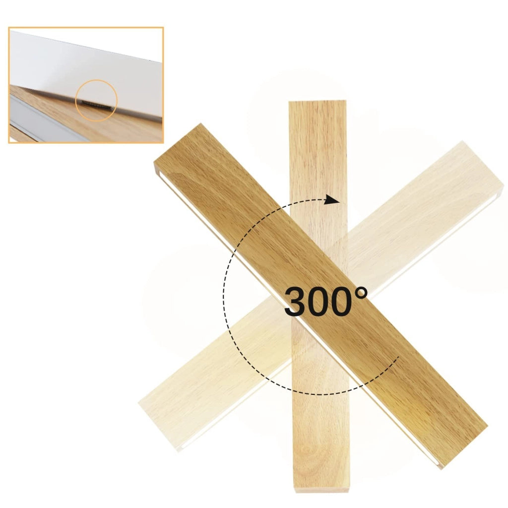 ZMH Aplique LED Aplique de interior Moderna luz de pasillo Diseño ascendente y descendente