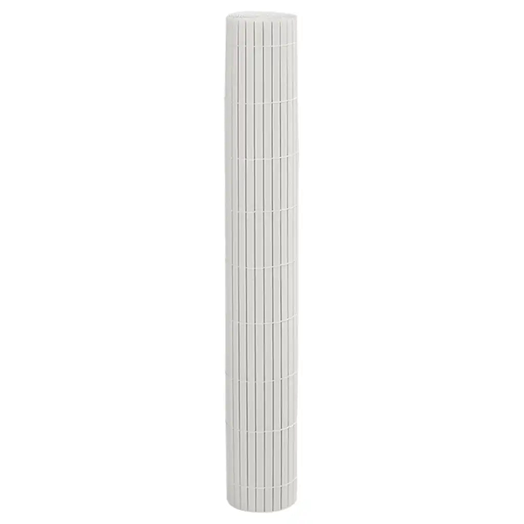 Recinzione da Giardino Bifacciale Bianca 1,8x5 m in PVC 42002623