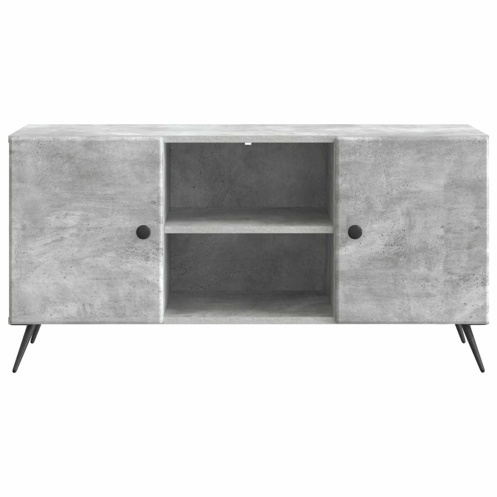 Mobile TV-Credenza per TV Grigio Cemento 102 x 34,5 x 50 cm 216498