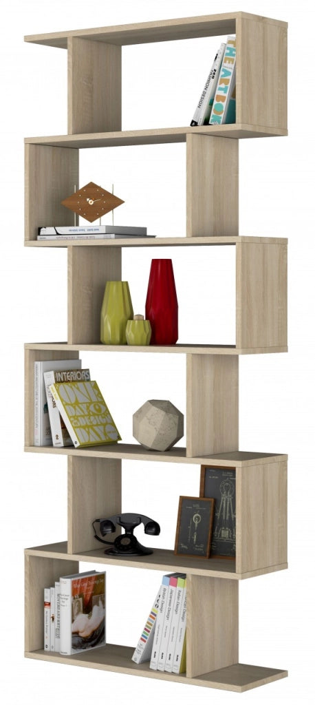 KIT LIBRERIA ATHENA 80X25X192 ROVERE CANADIAN