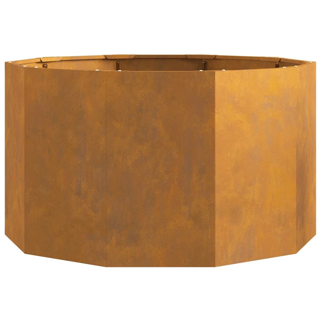 Fioriera Ruggine-Vaso-Contenitore per Piante 90 x 90 x 50 cm