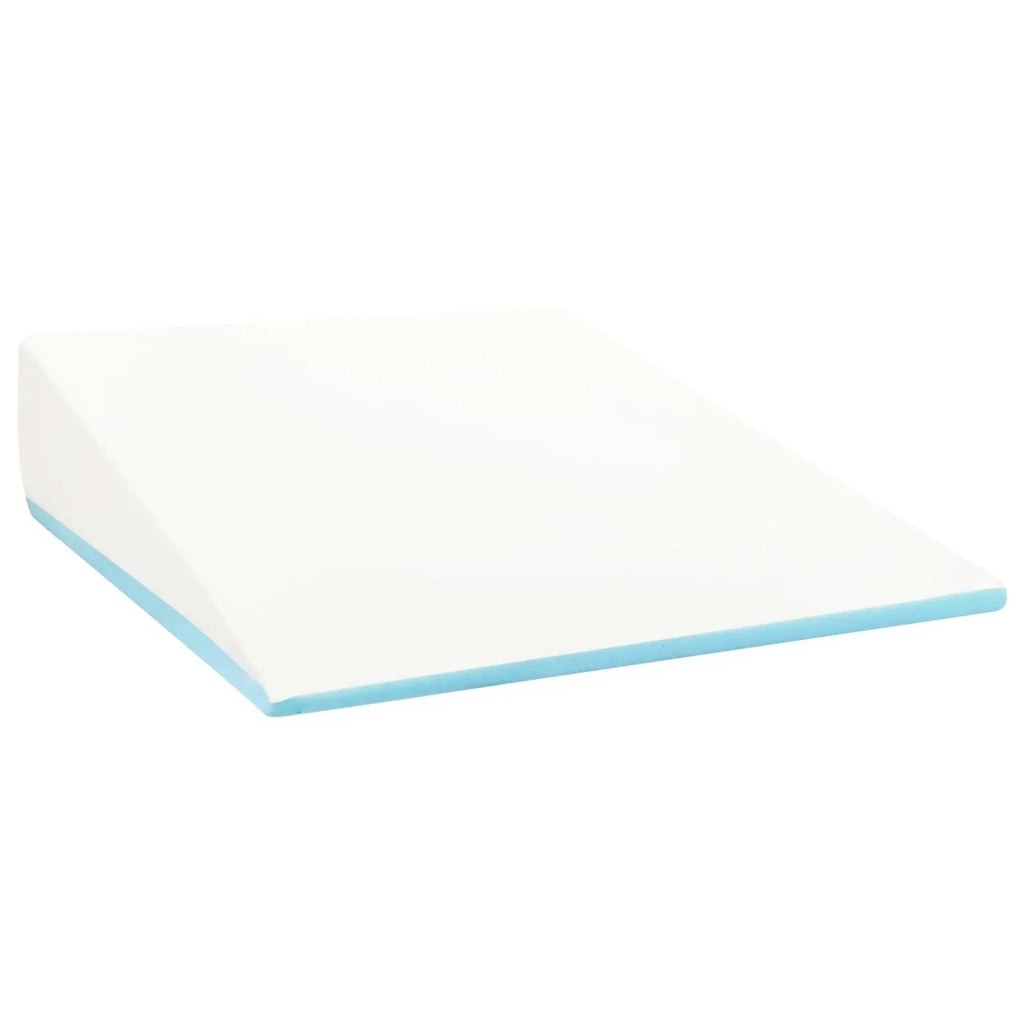 Cuscino a Wedge Bianco 69 x 64 x 19 cm Schiuma Memory CFW2067975