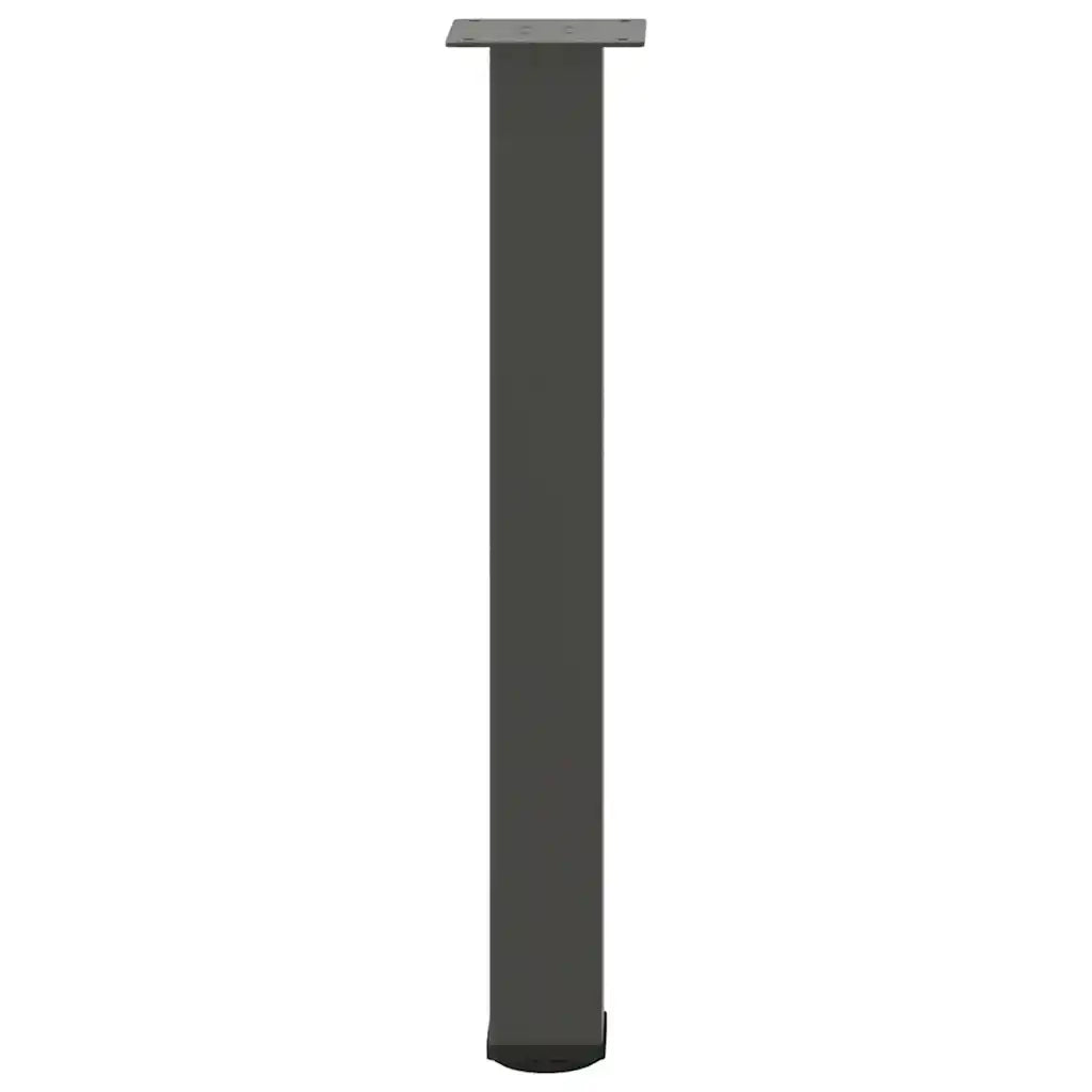 Gambe per tavolo consolle 4 pz Antracite 72-74 cm Acciaio 4012470