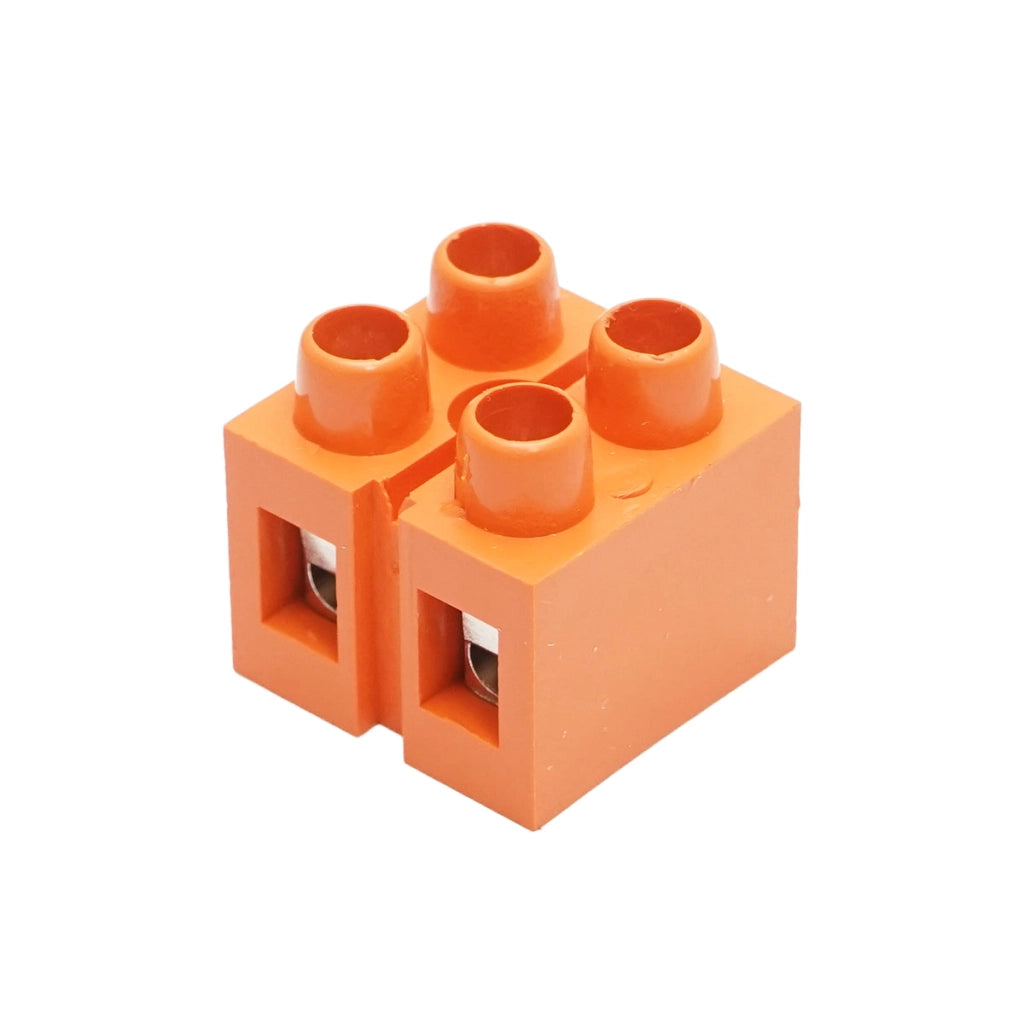 Morsettiera 36A 600V, 2 poli 0,5-6mm Leader