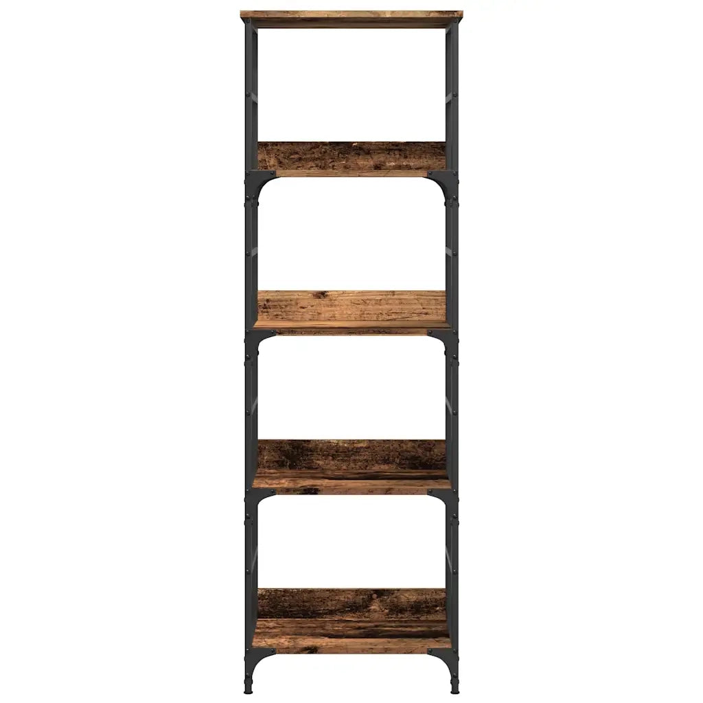 Libreria Legno Antico 50x33x153 cm in Legno Multistrato 857468