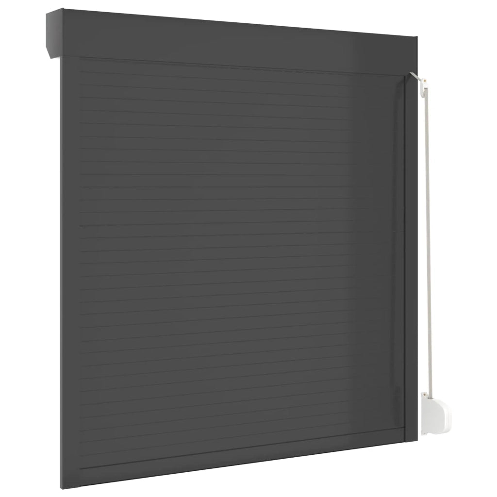 Persiana a rullo Antracite 130 x 140 cm Alluminio e poliuretano 42047072