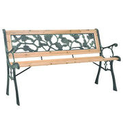 Panca da giardino mobili da esterno terrazza 122 cm legno 02_0011215