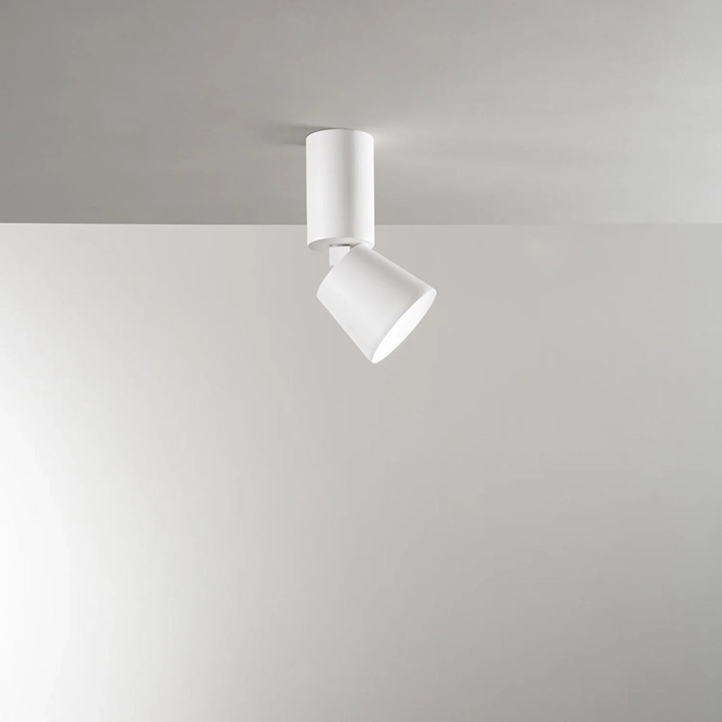 Plafoniera Moderna Kone Metallo Bianco Led 10W 3000K Ip20