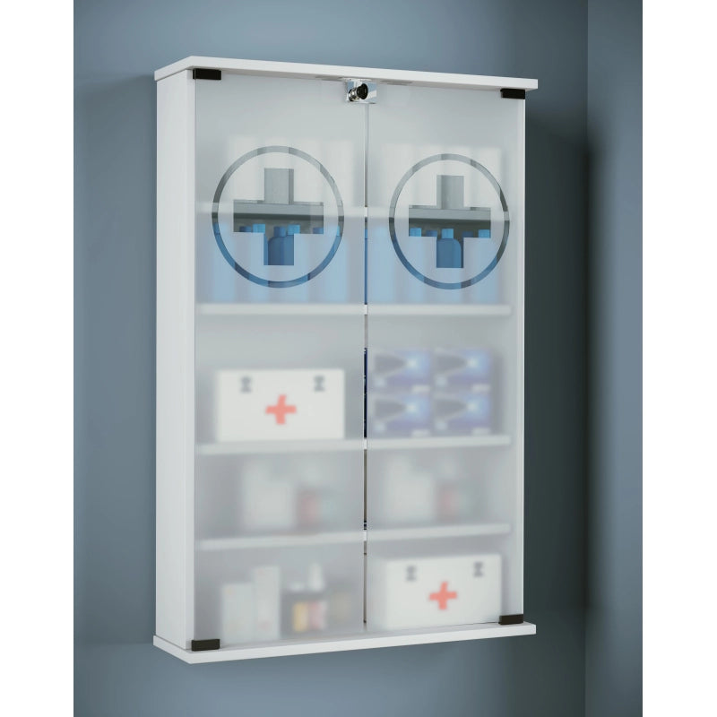 Armadietto Medicinali  HealthBox  dim 60x18 h 91 cm
