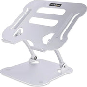 Stazione regolabile Ergonomica per laptop - Alzatina per laptop in alluminio fino a 10kg, pieghevole con ventilazione