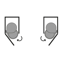 Pattumiera Differenziata per Anta 13 Litri in Plastica Emuca Bianca