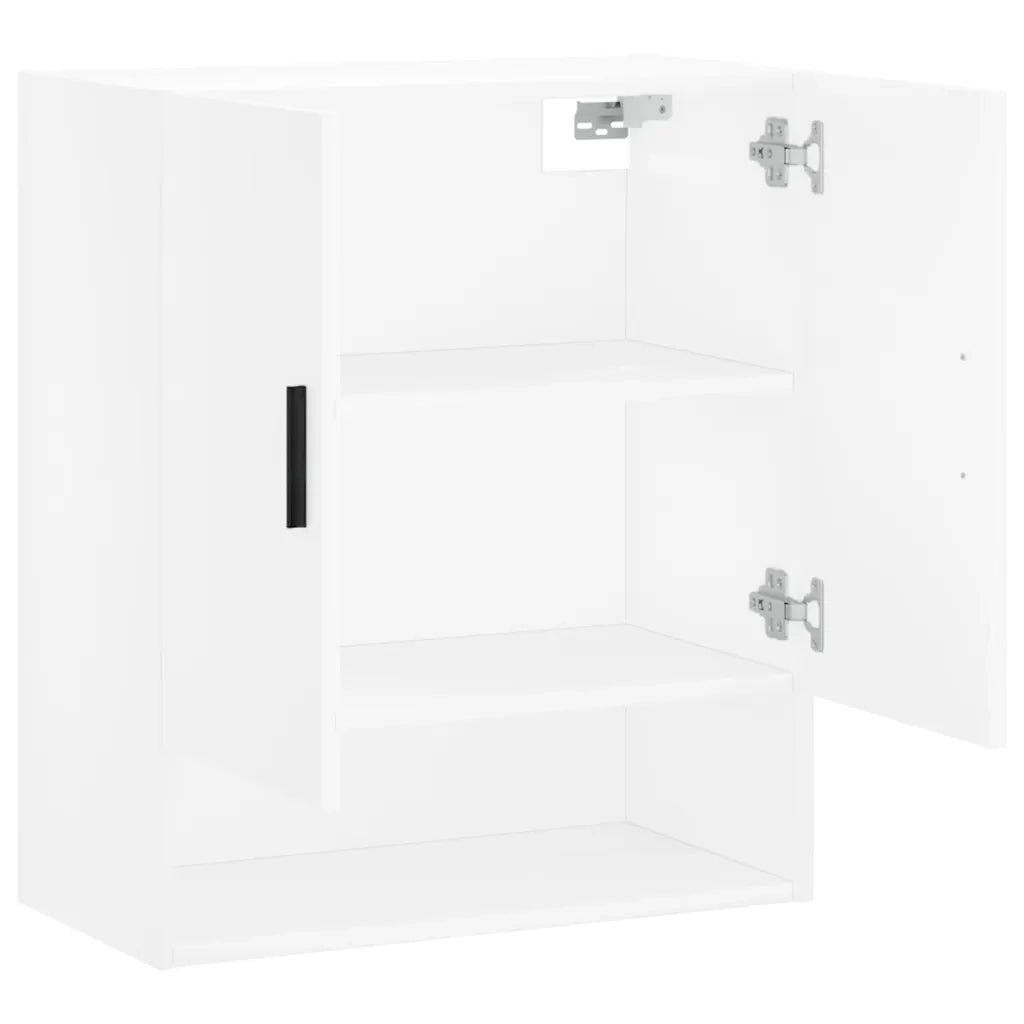 Armadietto a Muro | Mobile a Parete Bianco 60x31x70 cm in Legno Multistrato