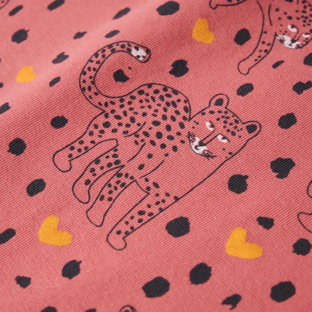 Pigiama da Bambina a Maniche Lunghe Rosa Antico 116 CFW1344217