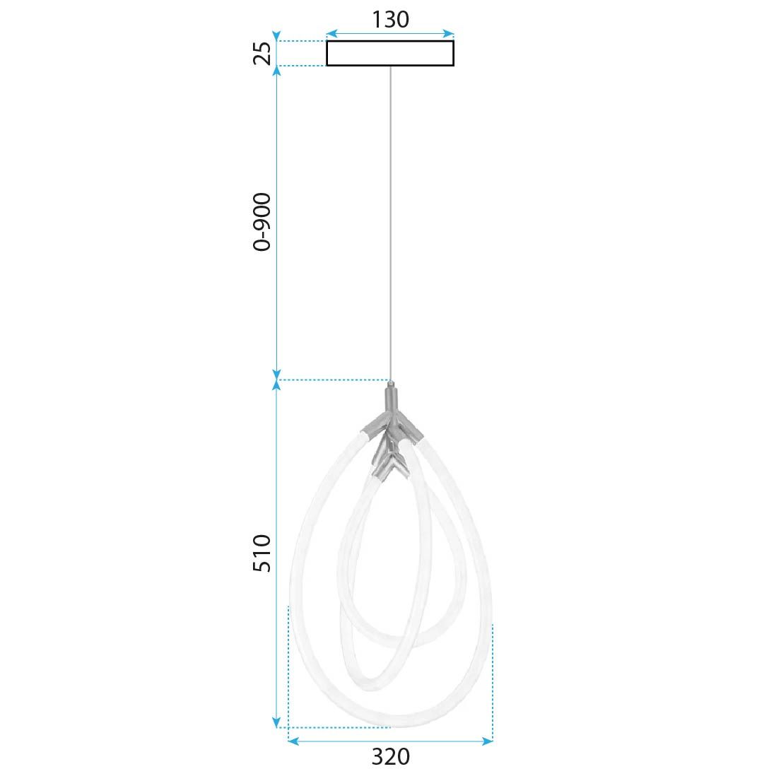 Lampada Led G018-cp Gold