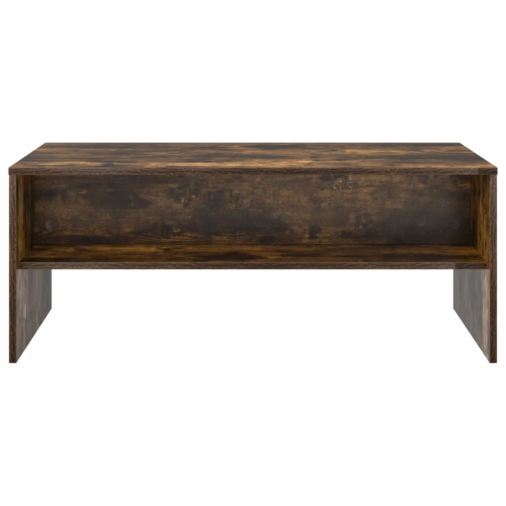 Tavolino da salotto Rovere fumé 100 x 50 x 40 cm