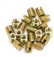 Set di riparazione a viti in acciaio carbonio - 20 pezzi - Interno M4 x 0,7 - Esterno M6,5 x 0,75 - Lunghezza 8 mm - Utilizzo duraturo - Accessori di attacco a viti