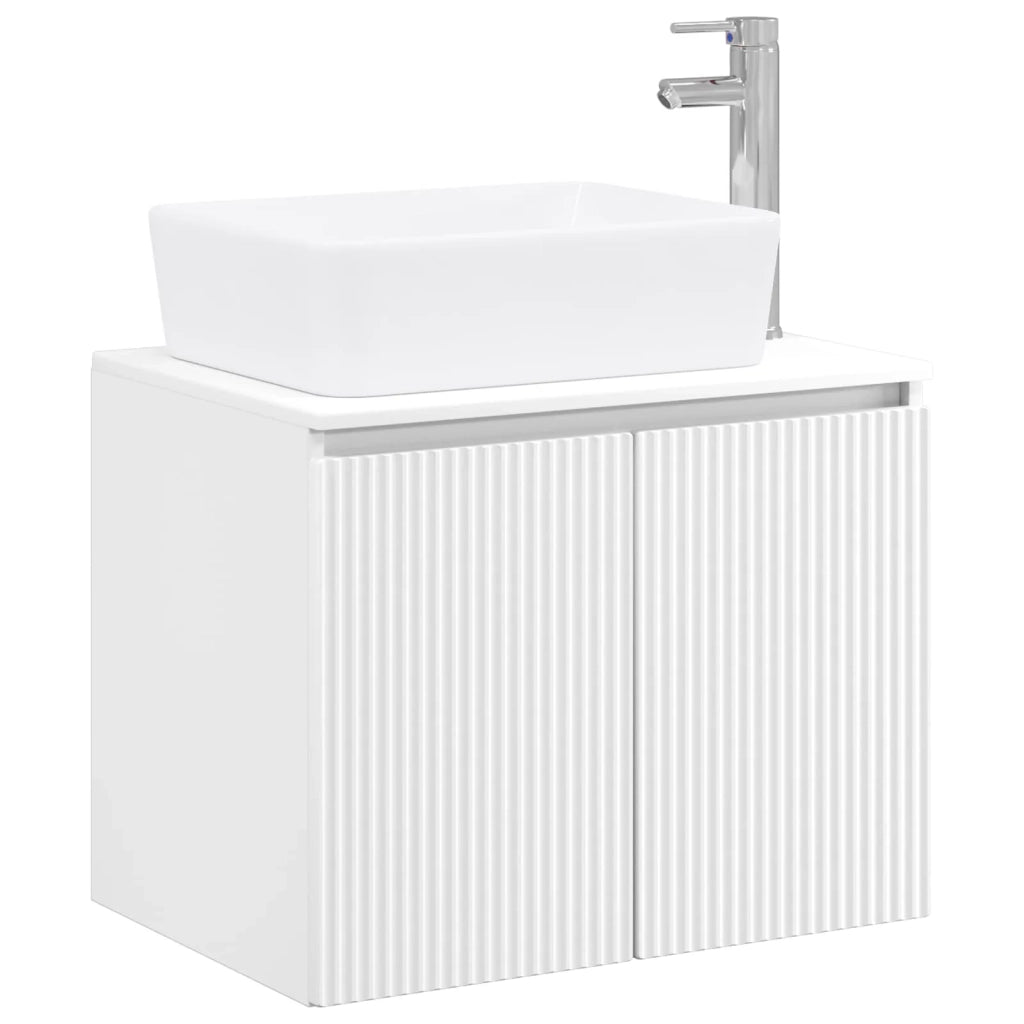 Set di mobili per il bagno Bianco Legno ingegnerizzato 3404330