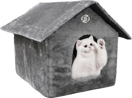 Casa per Gatti all'Aperto - Casa per Gatti all'Esterno - Ricovero per Gatti - Abitino per Gatti - Villa per Gatti - Ricovero per Gatti all'Esterno