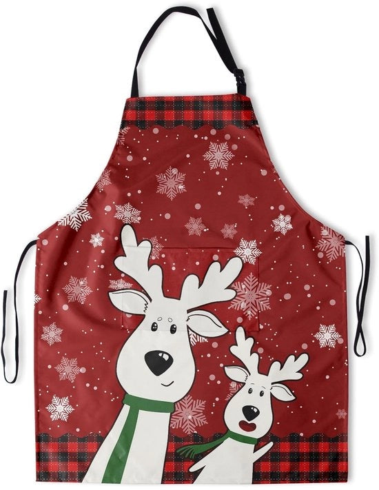 Asciugamano da cucina, grembiule da cucina divertente, grembiule cucina regolabile, impermeabile, per donne e uomini, per dolci, grigliate, feste di Natale e regali divertenti per Natale