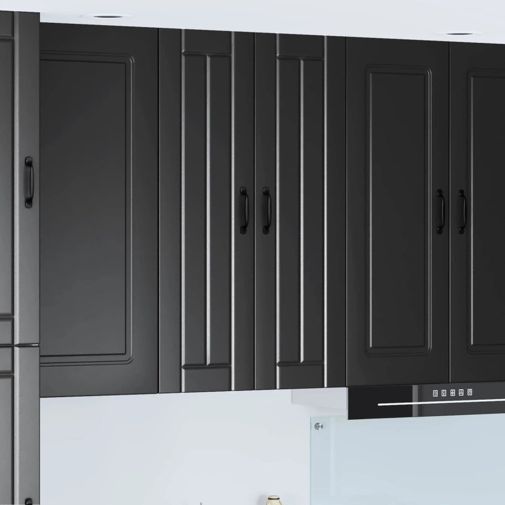 Mobile da cucina-Armadio da cucina Nero 60 x 31 x 100 cm Legno multistrato 154806