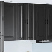 Mobile da cucina-Armadio da cucina Nero 60 x 31 x 100 cm Legno multistrato 154806