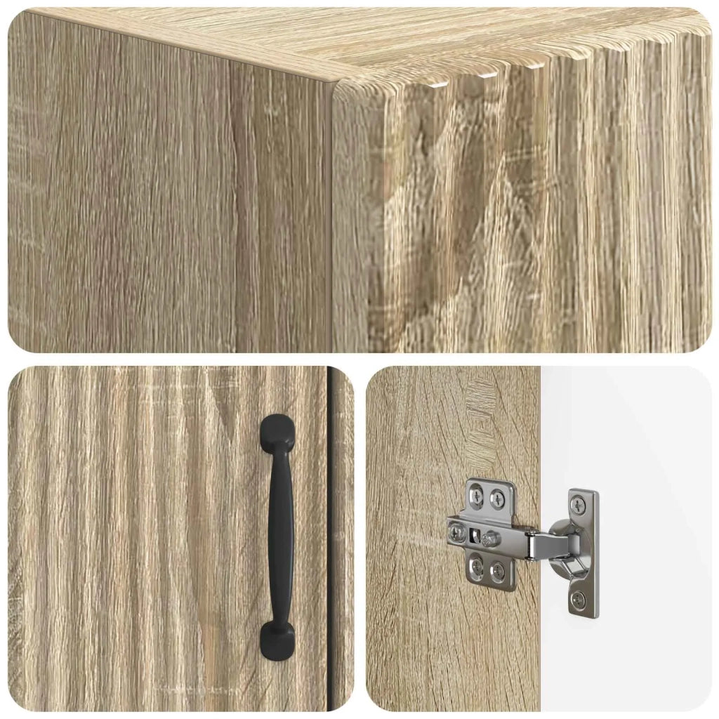 Mobile Bagno HOORN Rovere Sonoma 66 x 25,5 x 190 cm 897357