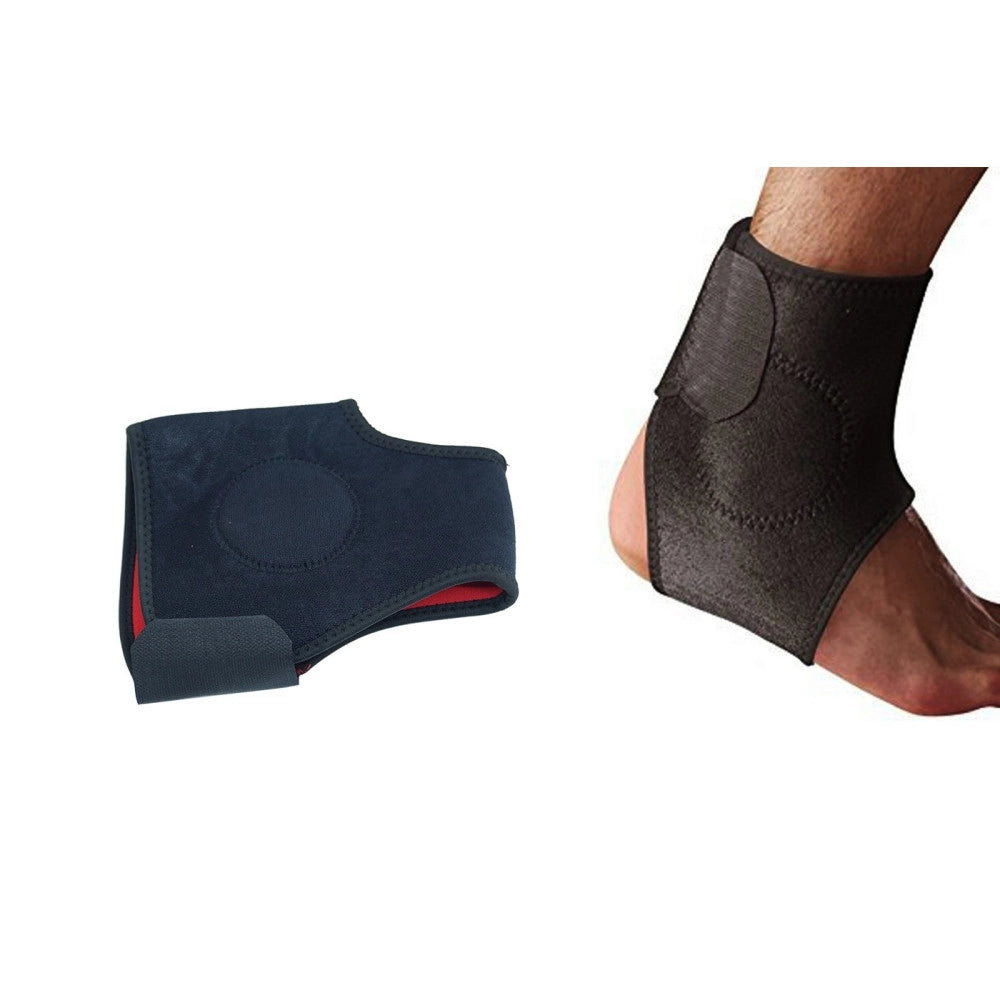 Trade Shop - Protezione Caviglia Cavigliera Fascia Sport Palestra Supporto Magnetico Elastico -