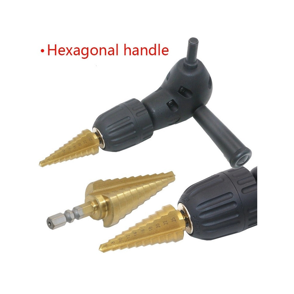 Trade Shop - Mandrino Angolare 90° Accessorio Per Trapano A Cremagliera 0,6 - 10 Mm -