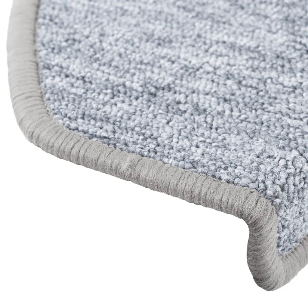 Tappetini per Scale 15 pz | Gradini per Scale Grigio Chiaro 65x24x4 cm