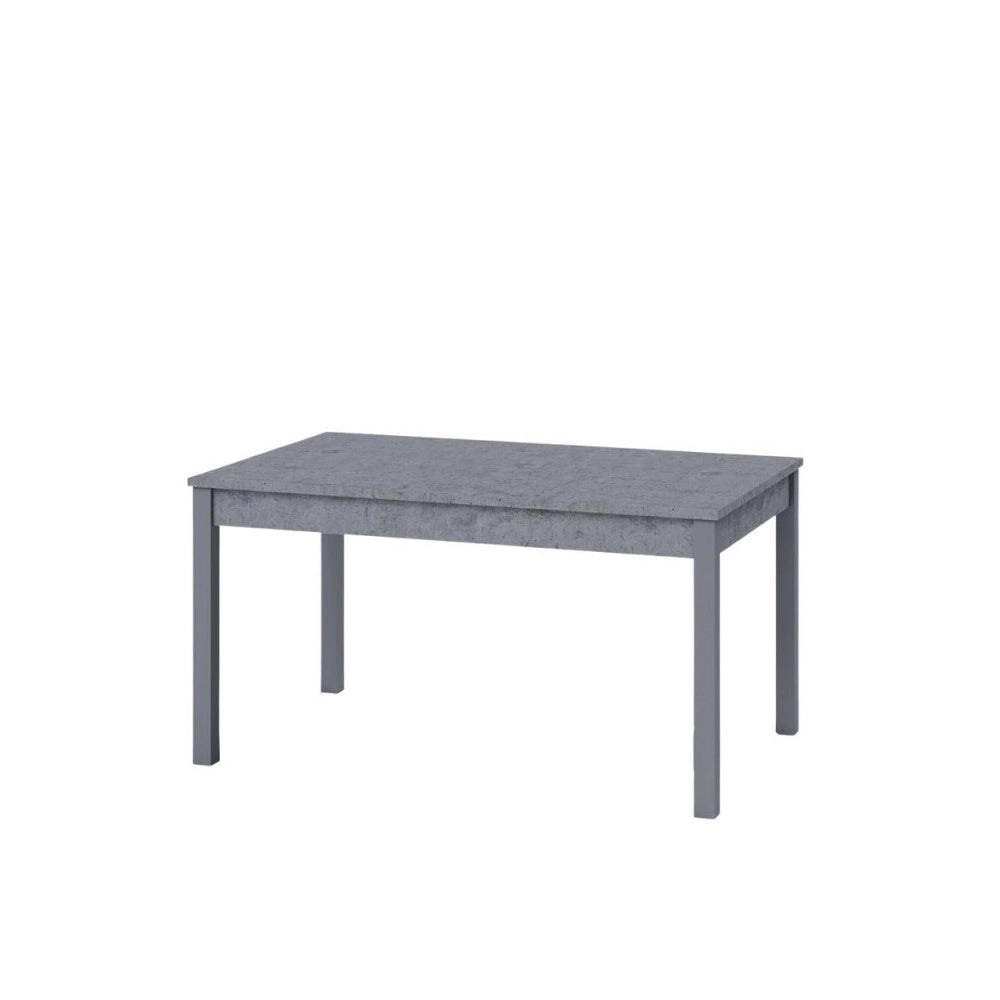 Tavolo allungabile rettangolare Firenze 110x70 colore cemento