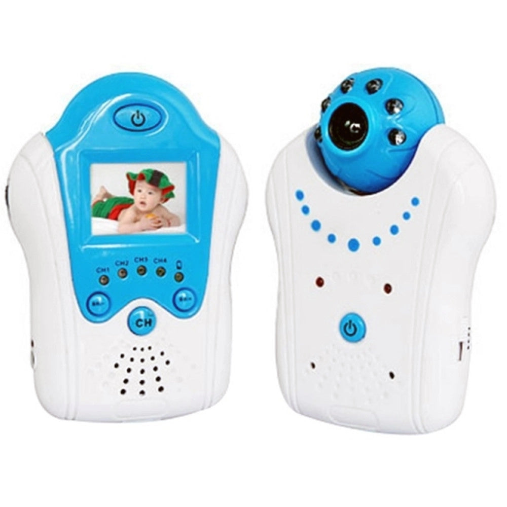 Trade Shop - Baby Monitor Wireless Sorveglianza Controllo Lcd 1.5" Visione Notturna Bambino -